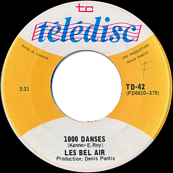 Album herunterladen Les Bel Air - 1000 Danses Lécole