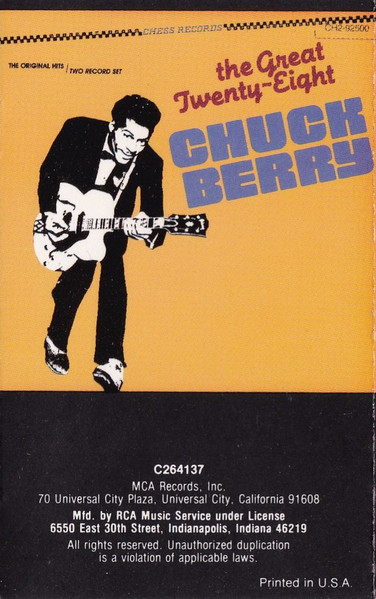 Chuck Berry - The Great Twenty-Eight | Releases | Discogs