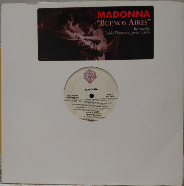 Madonna – Buenos Aires (1997, Vinyl) - Discogs