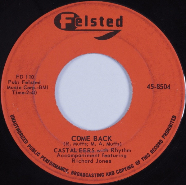 baixar álbum Castaleers - Come Back My Hi Fi Baby