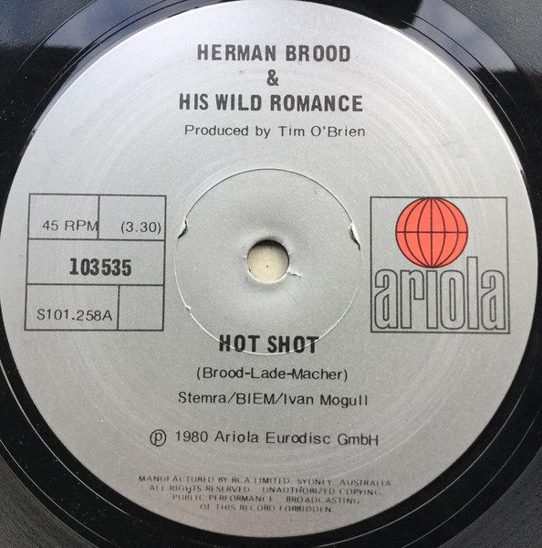 Herman Brood And His Wild Romance - Hot Shot | Releases | Discogs