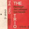 The Trio (25) - Paul Baylis (2), Jim LeBaigue*, Gus Garside - The Trio