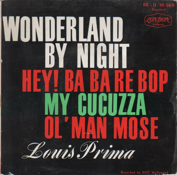 Louis Prima Wonderland by Night LP Album Dot Records DLP 25352 