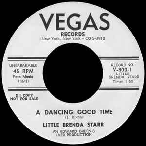 Little Brenda Starr - A Dancing Good Time album cover