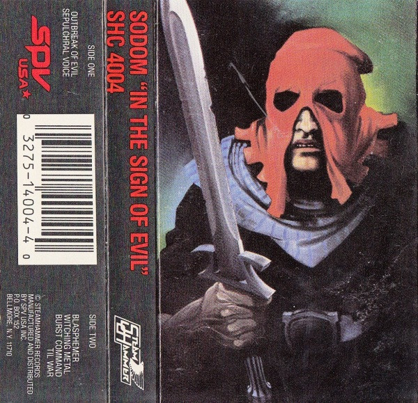 Sodom – In The Sign Of Evil (1988, Cassette) - Discogs