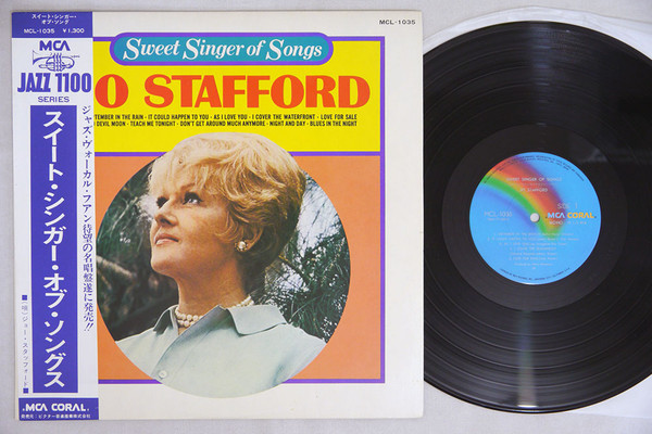 Jo Stafford – Sweet Singer Of Songs (1969, Simulated Stereo, Vinyl