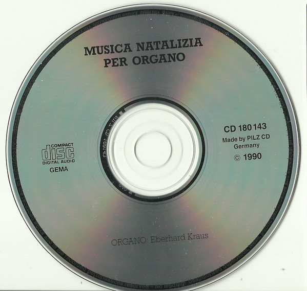 last ned album Eberhard Kraus - Musica Natalizia Per Organo