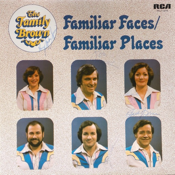 descargar álbum The Family Brown - Familiar Faces Familiar Places