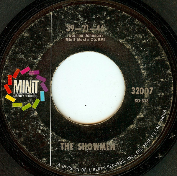 The Showmen – 39 - 21 - 46 (1966, Vinyl) - Discogs