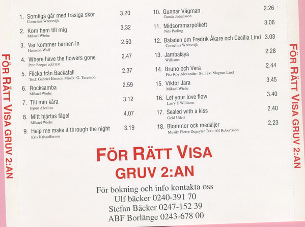 Album herunterladen Gruv 2an - För Rätt Visa