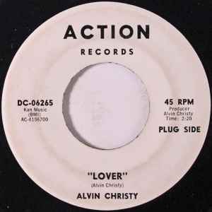 Alvin Christy - Lover / Woo-o Baby It's You album cover