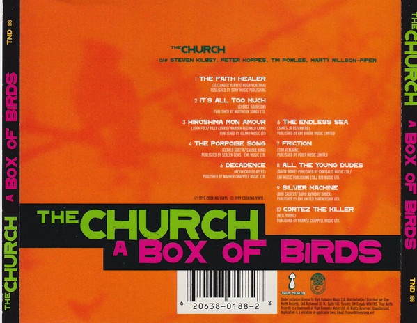 ladda ner album The Church - A Box Of Birds