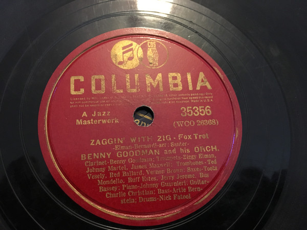 ladda ner album Benny Goodman And His Orch - Zaggin With Zig Busy As A Bee