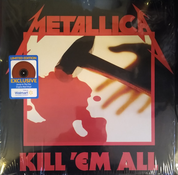 Metallica – Kill 'Em All (2021, Red, Vinyl) - Discogs