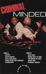 Boogie Down Productions – Criminal Minded (2014, Cassette