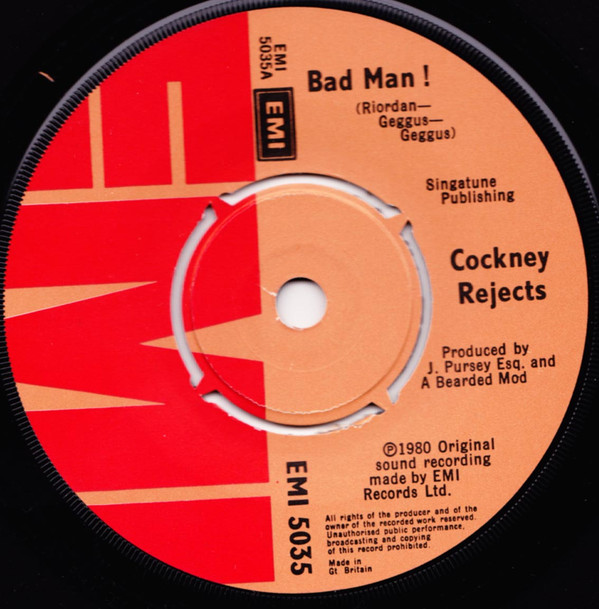 ladda ner album Cockney Rejects - Bad Man