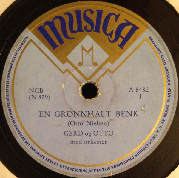 lataa albumi Gerd Og Otto - Det Bestemmer Jeg En Grönnmalt Benk