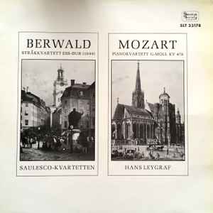 Franz Berwald - Stråkkvartett Ess-dur, Kvartett G-moll album cover