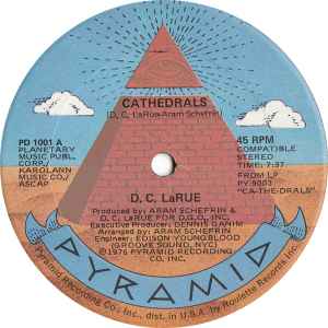D.C. LaRue - Cathedrals / Day By Day/My Sweet Lord album cover