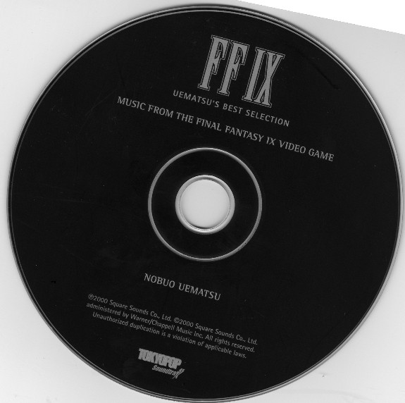 télécharger l'album Nobuo Uematsu - Uematsus Best Selection Music From The Final Fantasy IX Video Game