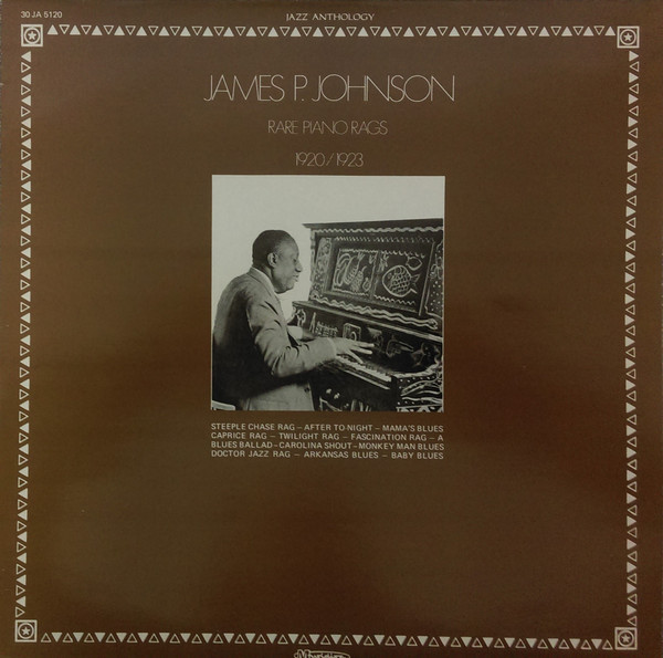 James P. Johnson – Rare Piano Rags - 1920/1923 (Vinyl) - Discogs