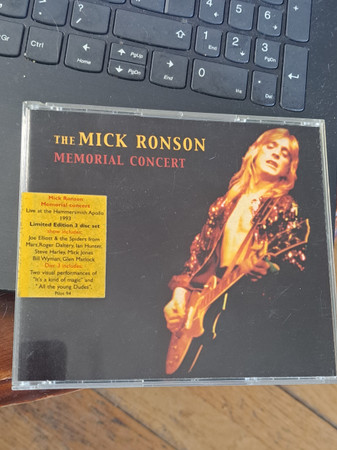 The Mick Ronson Memorial Concert (2001, CD) - Discogs