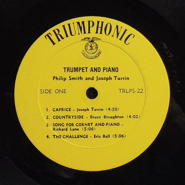 Album herunterladen Philip Smith & Joseph Turrin - Trumpet Piano