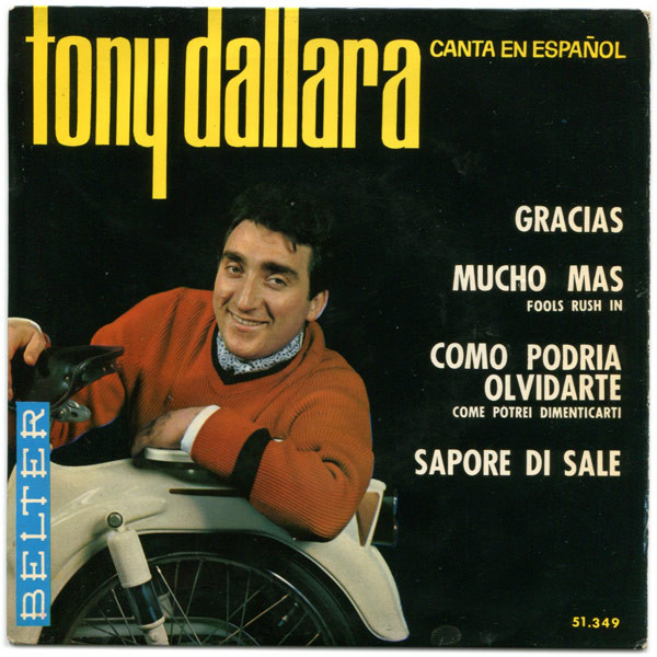 télécharger l'album Tony Dallara - Gracias