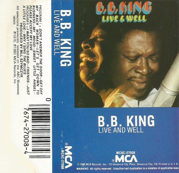B.B. King - Live & Well | Releases | Discogs