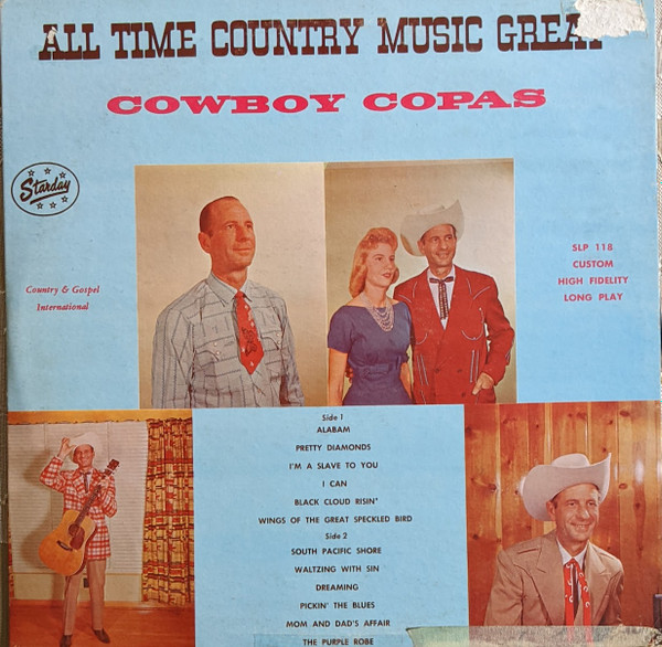 Cowboy Copas - All Time Country Music Great | Releases | Discogs