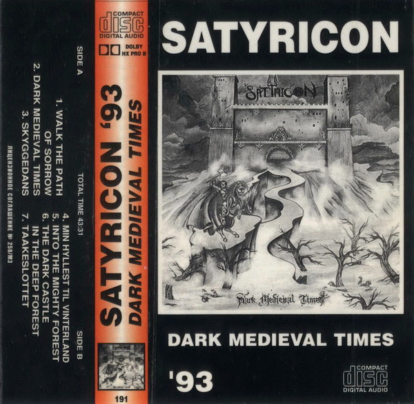 Satyricon – Dark Medieval Times (1994, CD) - Discogs