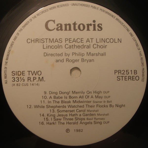 baixar álbum Lincoln Cathedral Choir - Christmas Peace At Lincoln