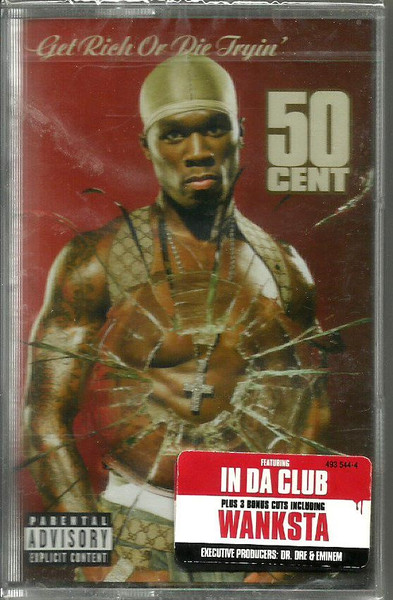 50 Cent – Get Rich Or Die Tryin' (2003, Cassette) - Discogs