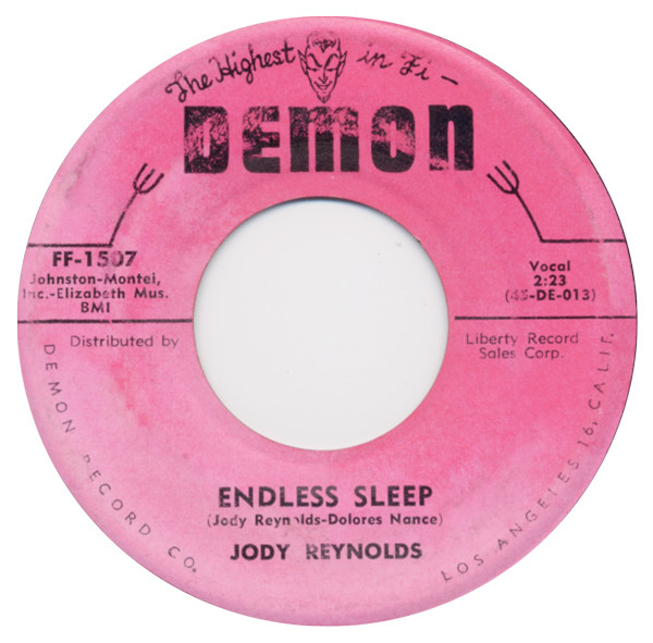 Jody Reynolds – Endless Sleep / Tight Capris (1958, Rockaway 