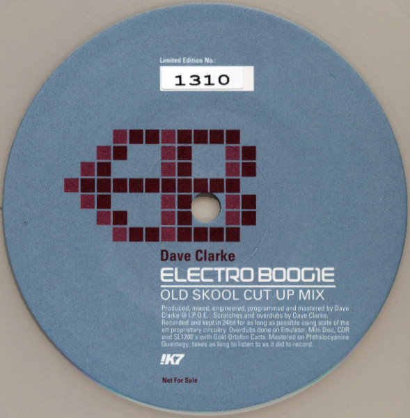 Dave Clarke – Electro Boogie Vol 2 (The Throwdown) (1998, CD 