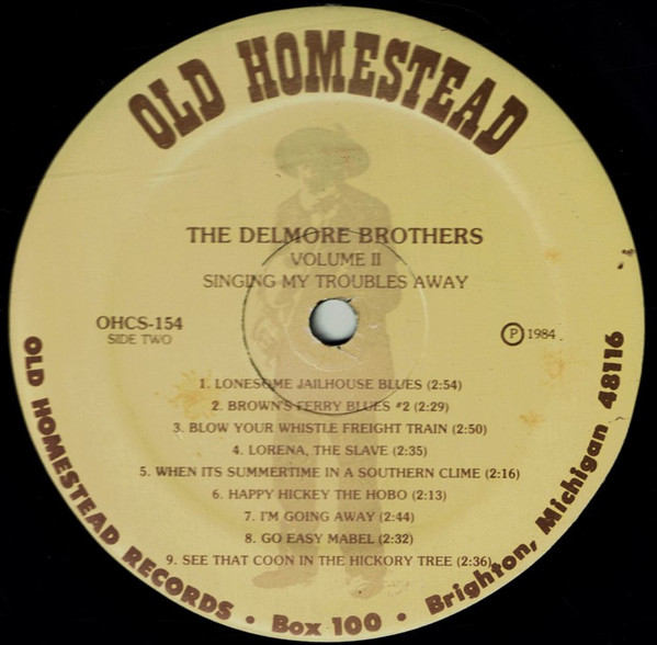 descargar álbum The Delmore Brothers - Volume II Singing My Troubles Away