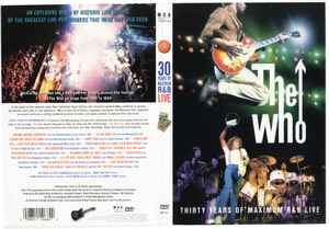 The Who – Thirty Years Of Maximum R & B Live (2000, DVD) - Discogs