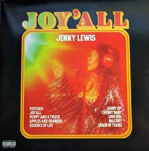Jenny Lewis - Joy'All album cover