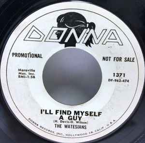The Watesians - I Told You Baby / I'll Find Myself A Guy album cover