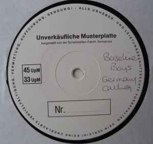 Bassline Boys - Germany Calling album cover