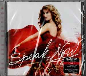 red taylor swift album cover deluxe