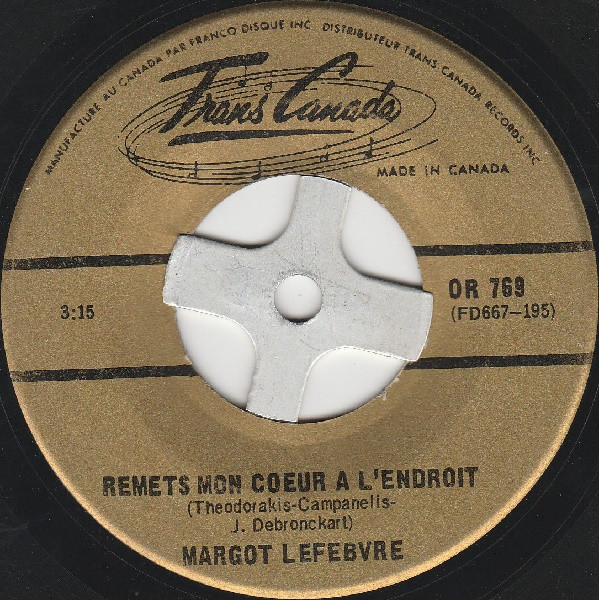 baixar álbum Margot Lefebvre - Chacun Garde Dans Son Coeur Remets Mon Coeur À Lendroit