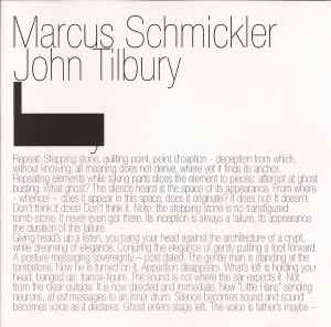 Variety - Marcus Schmickler / John Tilbury