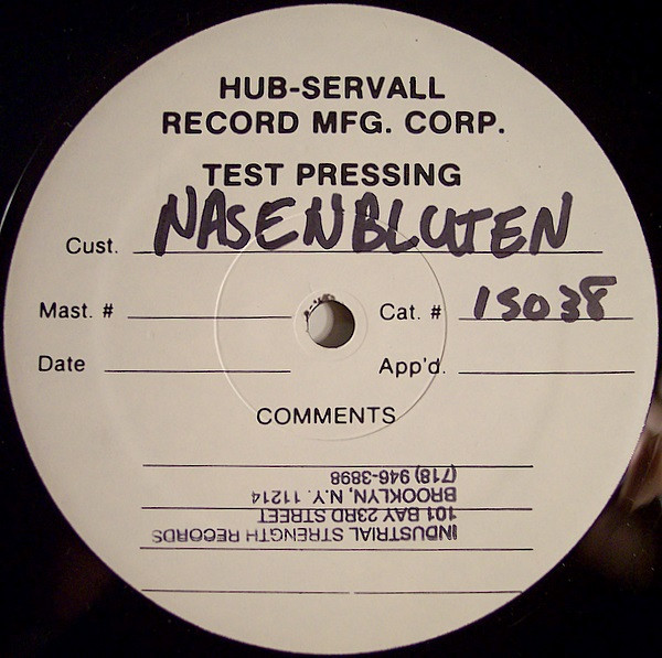 Nasenbluten – The Brick Shithouse EP (1996, Vinyl) - Discogs