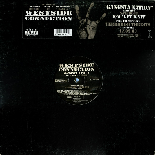 Westside Connection - Gangsta Nation | Releases | Discogs