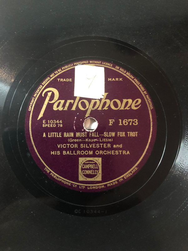 lataa albumi Victor Silvester And His Ballroom Orchestra - A Little Rain Must Fall Moonlight Avenue