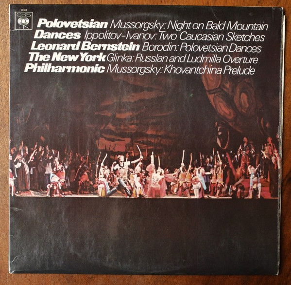 Polovetsian Dances Bernstein Stereo Reel tape 7 1/2 Columbia MQ 918