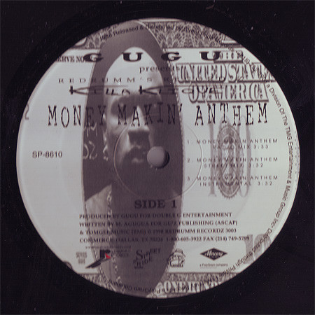 Gugu - Money Makin' Anthem | Releases | Discogs