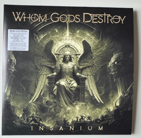 Whom Gods Destroy – Insanium (2024, CD) - Discogs