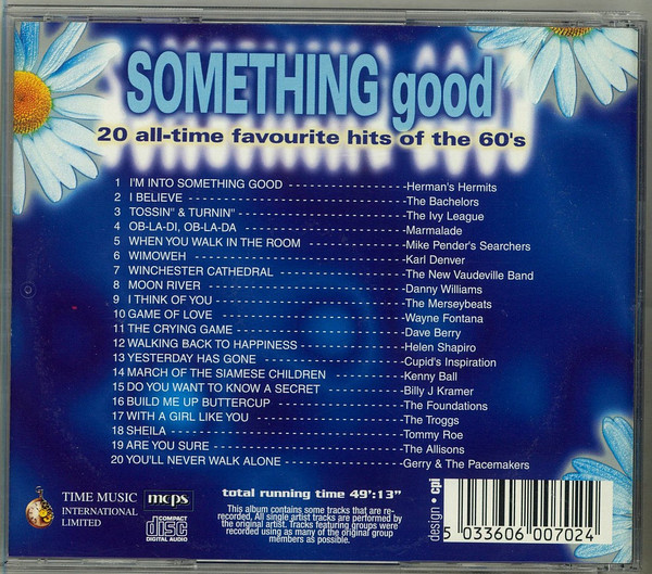 last ned album Various - Something Good Hits Of The 60s